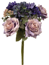 GREENIX kunstig blomsterbuket 4 varianter (assorteret)